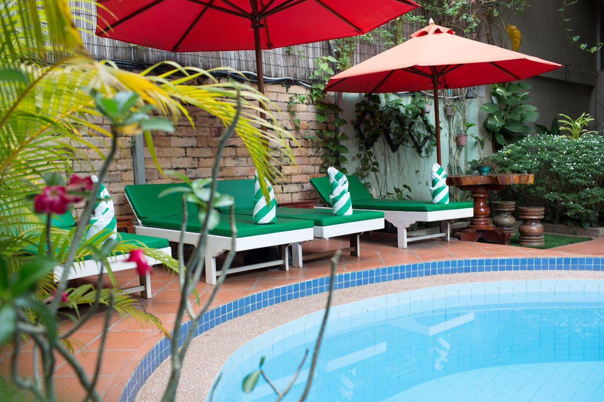 La Villa du Bonheur Siem Reap Esterno foto