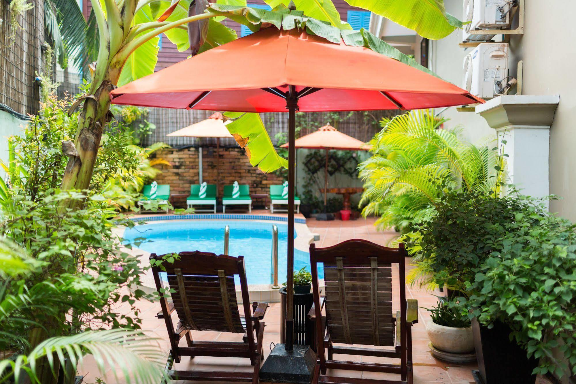 La Villa du Bonheur Siem Reap Esterno foto